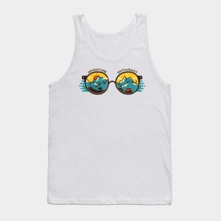 adventure enthusiast glasses Tank Top